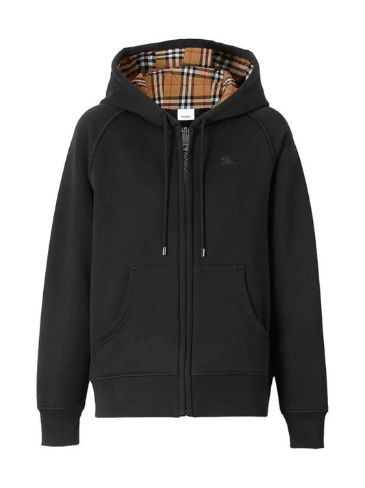 Checkered Hood Zip-Up